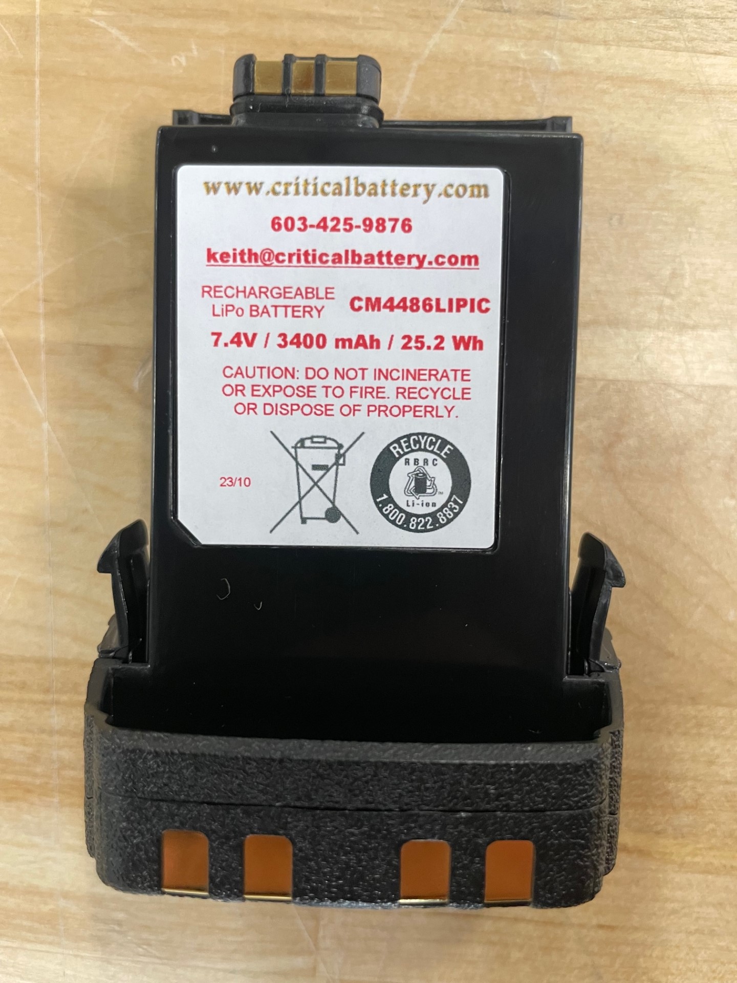 Www Criticalbattery Com Data Sheets   Critical Battery5 